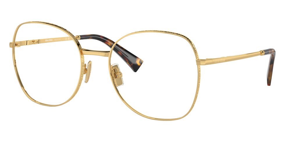 Miu Miu® MU 52VV Eyeglasses MU 52VV 5AK1O1 56 - Gold