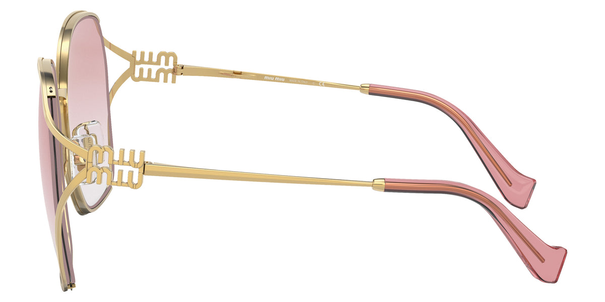 Miu Miu® MU 52WS Sunglasses MU 52WS 5AK06S 60 - Gold