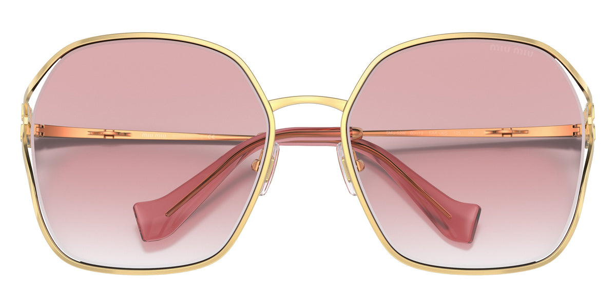 Miu Miu® MU 52WS Sunglasses MU 52WS 5AK06S 60 - Gold