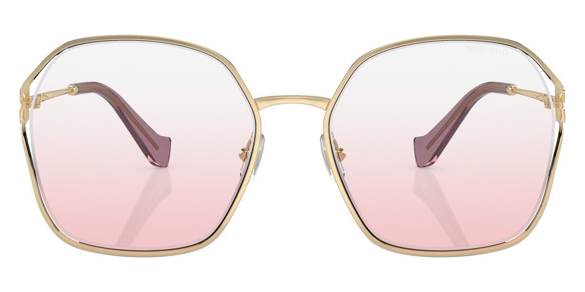 Miu Miu® MU 52WS Sunglasses MU 52WS ZVN04Z 60 - Pale Gold