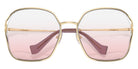 Miu Miu® MU 52WS Sunglasses MU 52WS ZVN04Z 60 - Pale Gold