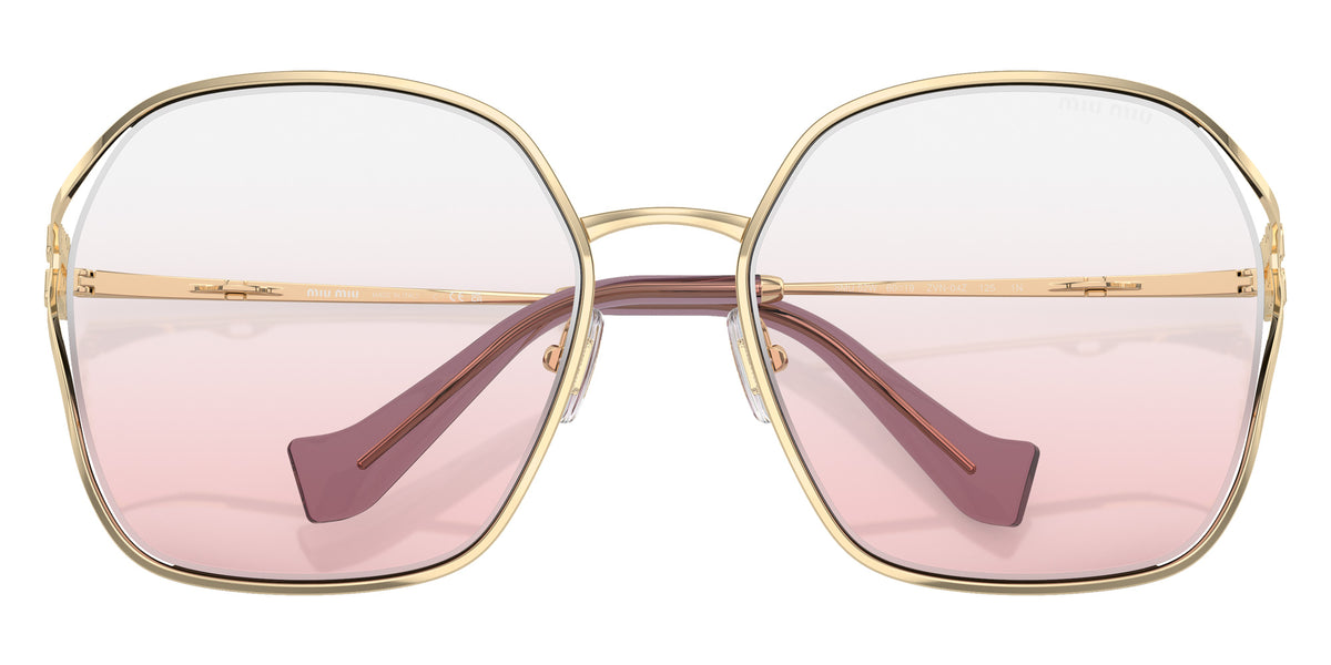 Miu Miu® MU 52WS Sunglasses MU 52WS ZVN04Z 60 - Pale Gold