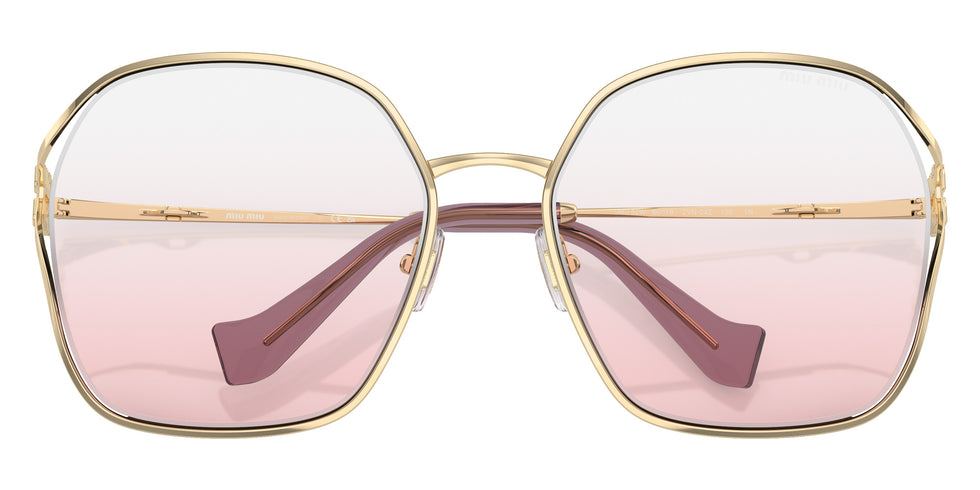 Miu Miu® MU 52WS Sunglasses MU 52WS ZVN04Z 60 - Pale Gold