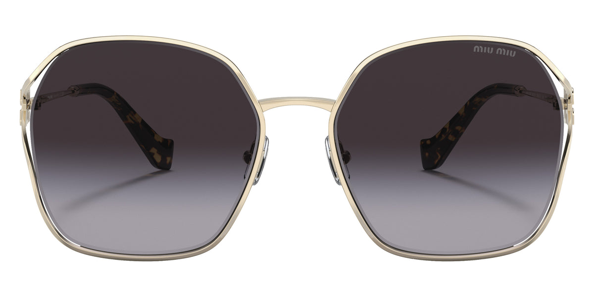 Miu Miu® MU 52WS Sunglasses MU 52WS ZVN5D1 60 - Pale Gold