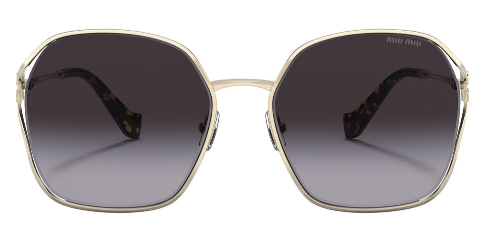 Miu Miu® MU 52WS Sunglasses MU 52WS ZVN5D1 60 - Pale Gold