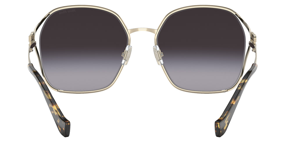 Miu Miu® MU 52WS Sunglasses MU 52WS ZVN5D1 60 - Pale Gold