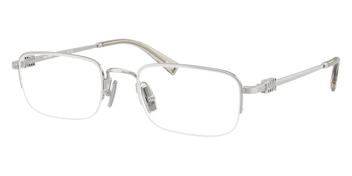 Miu Miu® MU 52WV Eyeglasses MU 52WV 1BC1O1 51 - Silver