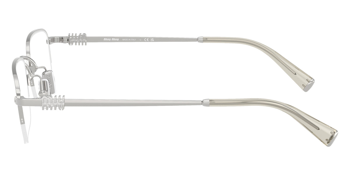 Miu Miu® MU 52WV Eyeglasses MU 52WV 1BC1O1 51 - Silver