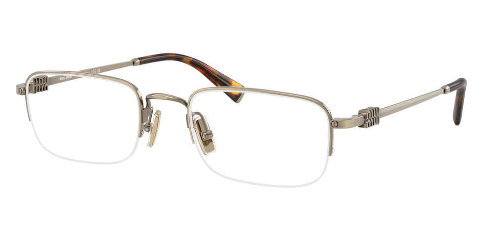 Miu Miu® MU 52WV Eyeglasses MU 52WV 26C1O1 51 - Old Gold