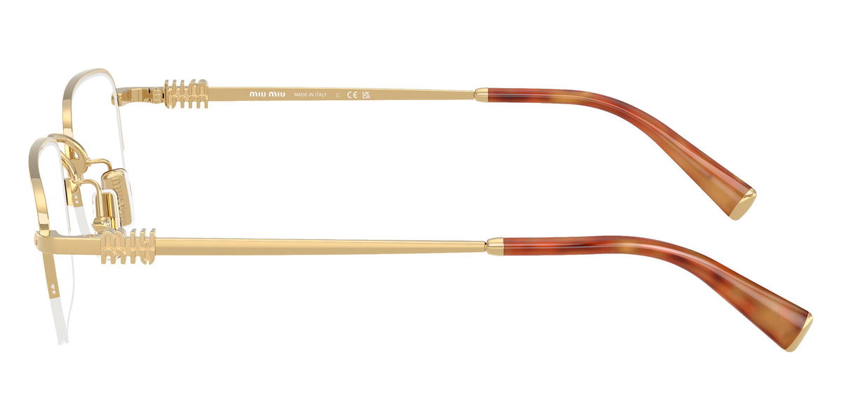 Miu Miu® MU 52WV Eyeglasses MU 52WV 5AK1O1 51 - Gold