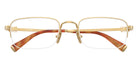Miu Miu® MU 52WV Eyeglasses MU 52WV 5AK1O1 51 - Gold