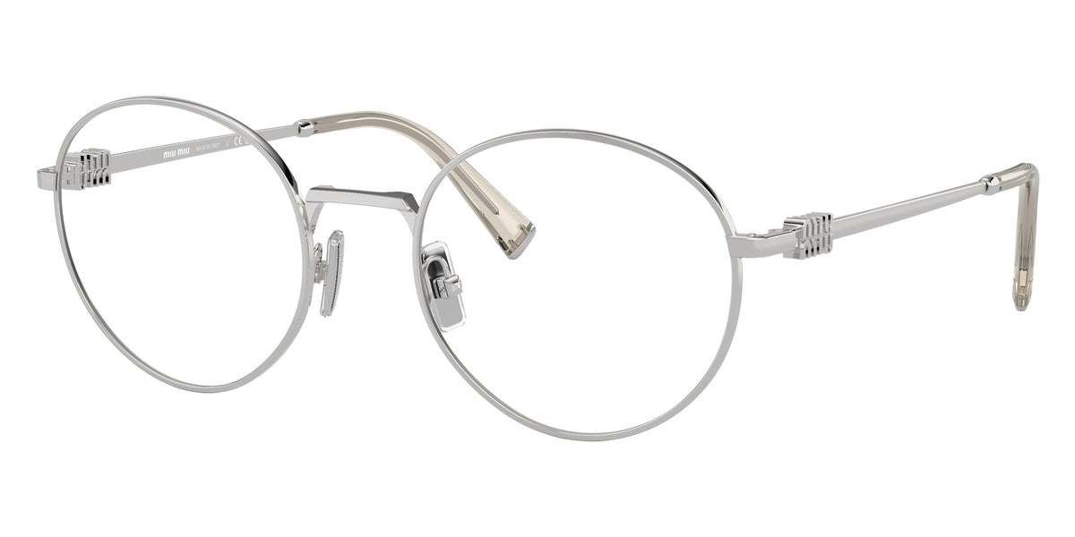 Miu Miu® MU 52XV Eyeglasses MU 52XV 1BC1O1 52 - Silver