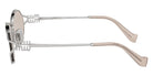 Miu Miu® MU 52YS Sunglasses MU 52YS 1BC10F 54 - Silver