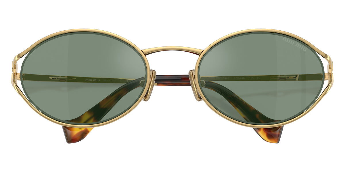 Miu Miu® MU 52YS Sunglasses MU 52YS 5AK04M 54 - Gold