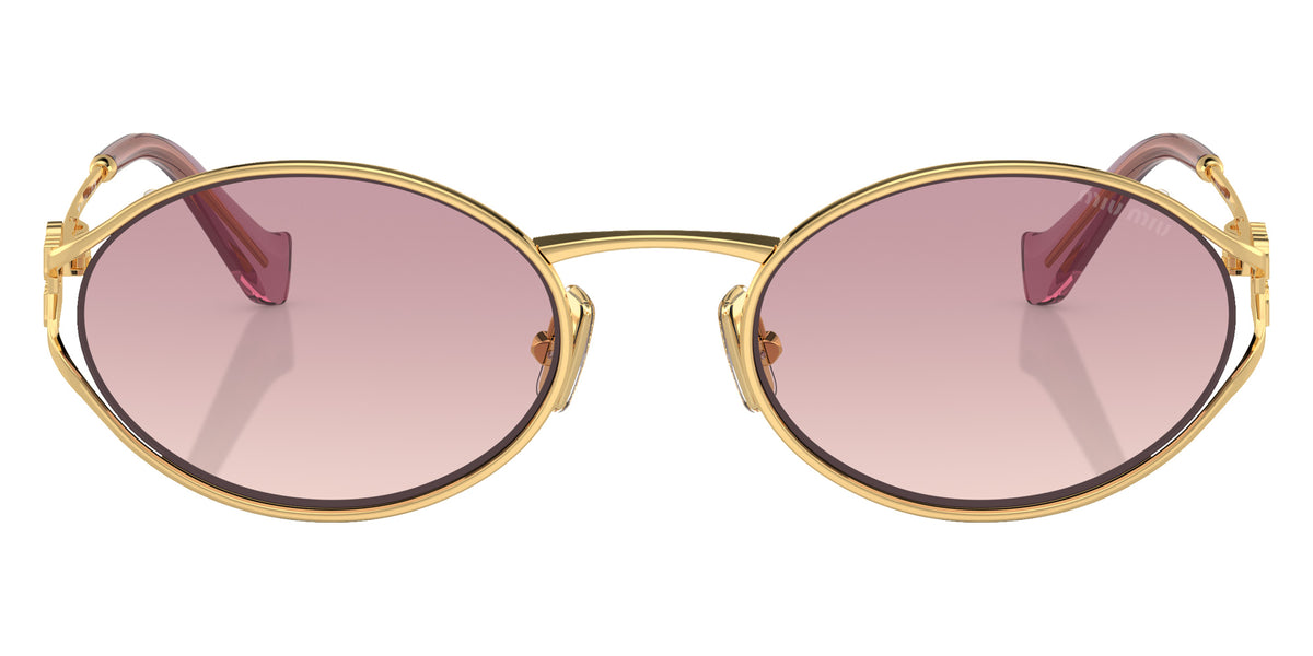 Miu Miu® MU 52YS Sunglasses MU 52YS 5AK06S 54 - Gold