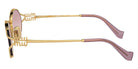 Miu Miu® MU 52YS Sunglasses MU 52YS 5AK06S 54 - Gold
