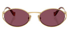 Miu Miu® MU 52YS Sunglasses MU 52YS 5AK20Y 54 - Gold