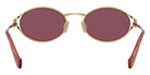 Miu Miu® MU 52YS Sunglasses MU 52YS 5AK20Y 54 - Gold