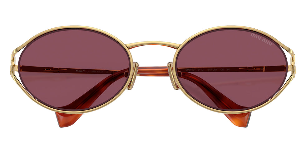 Miu Miu® MU 52YS Sunglasses MU 52YS 5AK20Y 54 - Gold