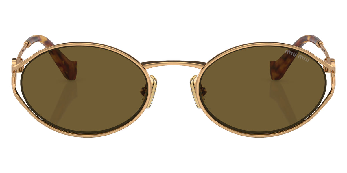 Miu Miu® MU 52YS Sunglasses MU 52YS 7OE01T 54 - Brass Gold