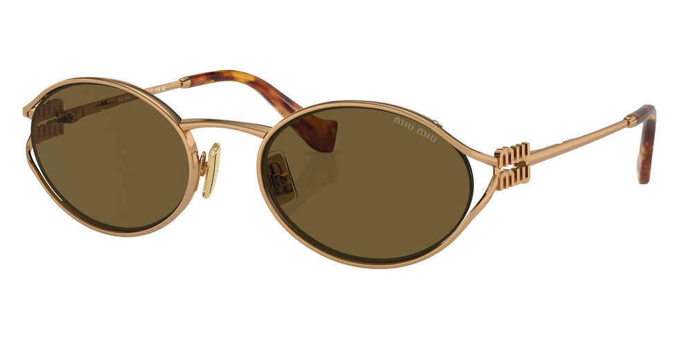 Miu Miu® MU 52YS Sunglasses MU 52YS 7OE01T 54 - Brass Gold