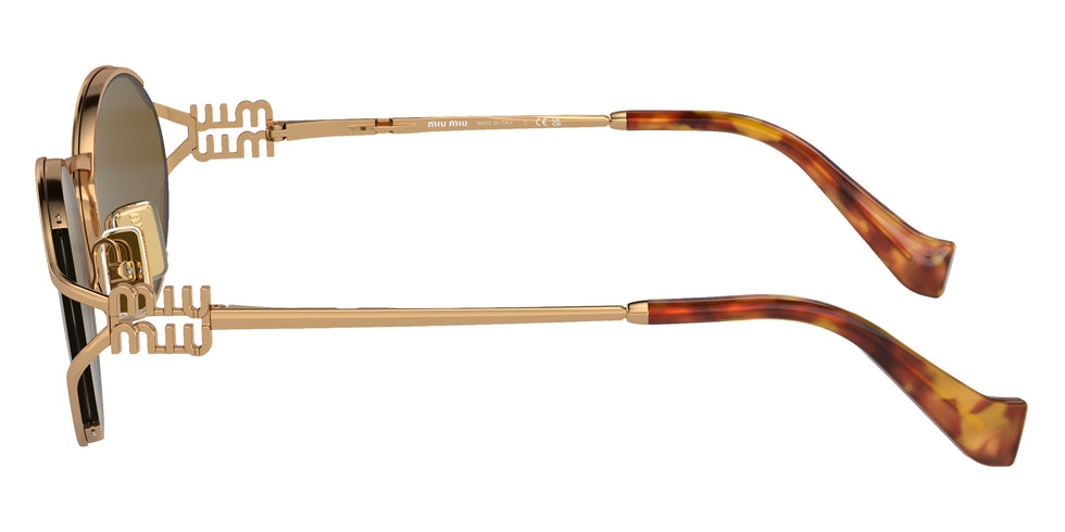 Miu Miu® MU 52YS Sunglasses MU 52YS 7OE01T 54 - Brass Gold