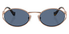Miu Miu® MU 52YS Sunglasses MU 52YS ZVF1V1 54 - Pink Gold
