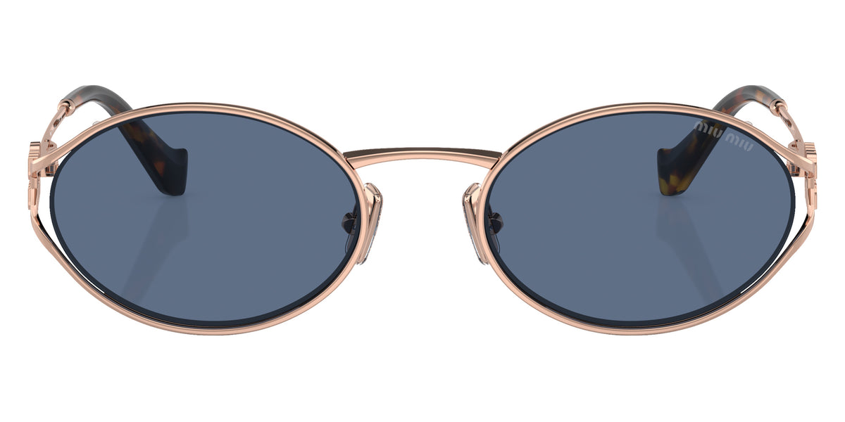 Miu Miu® MU 52YS Sunglasses MU 52YS ZVF1V1 54 - Pink Gold