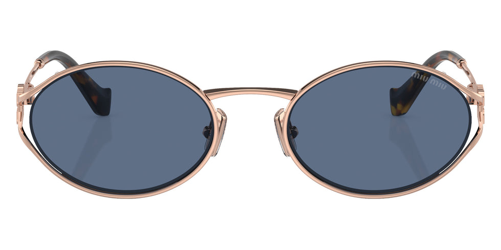 Miu Miu® MU 52YS Sunglasses MU 52YS ZVF1V1 54 - Pink Gold