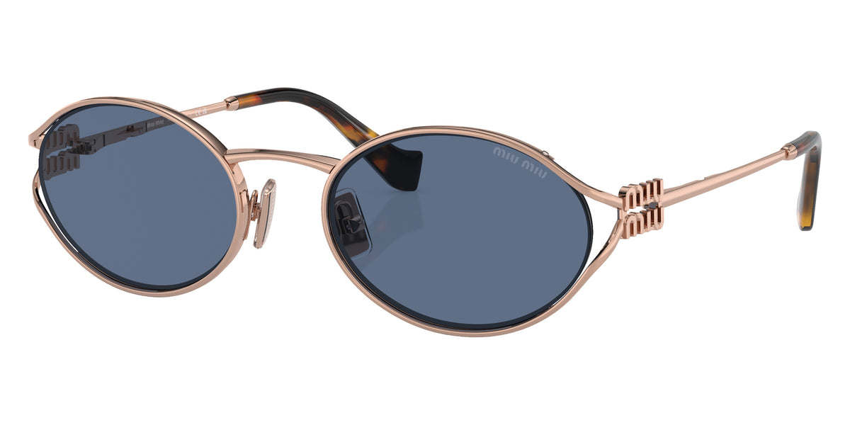Miu Miu® MU 52YS Sunglasses MU 52YS ZVF1V1 54 - Pink Gold