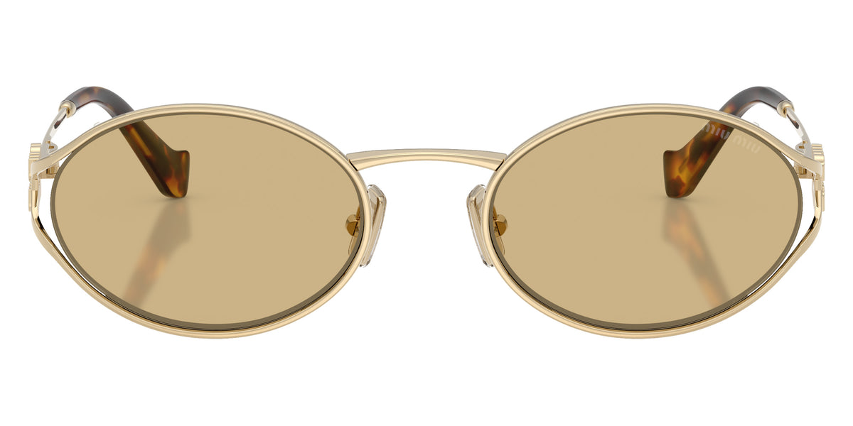 Miu Miu® MU 52YS Sunglasses MU 52YS ZVN10R 54 - Pale Gold