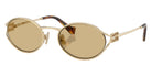 Miu Miu® MU 52YS Sunglasses MU 52YS ZVN10R 54 - Pale Gold