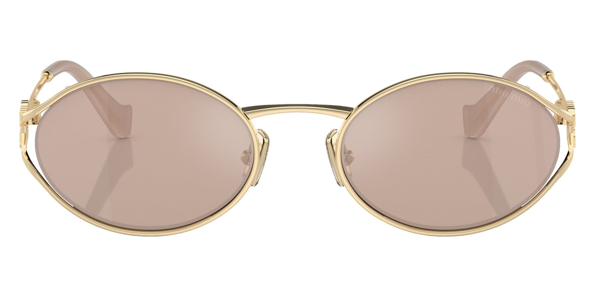 Miu Miu® MU 52YS Sunglasses MU 52YS ZVN20F 54 - Pale Gold