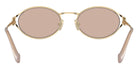 Miu Miu® MU 52YS Sunglasses MU 52YS ZVN20F 54 - Pale Gold