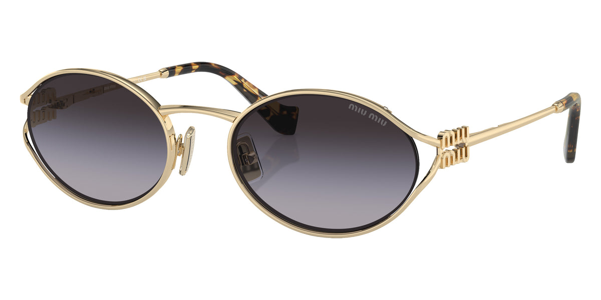 Miu Miu® MU 52YS Sunglasses MU 52YS ZVN5D1 54 - Pale Gold
