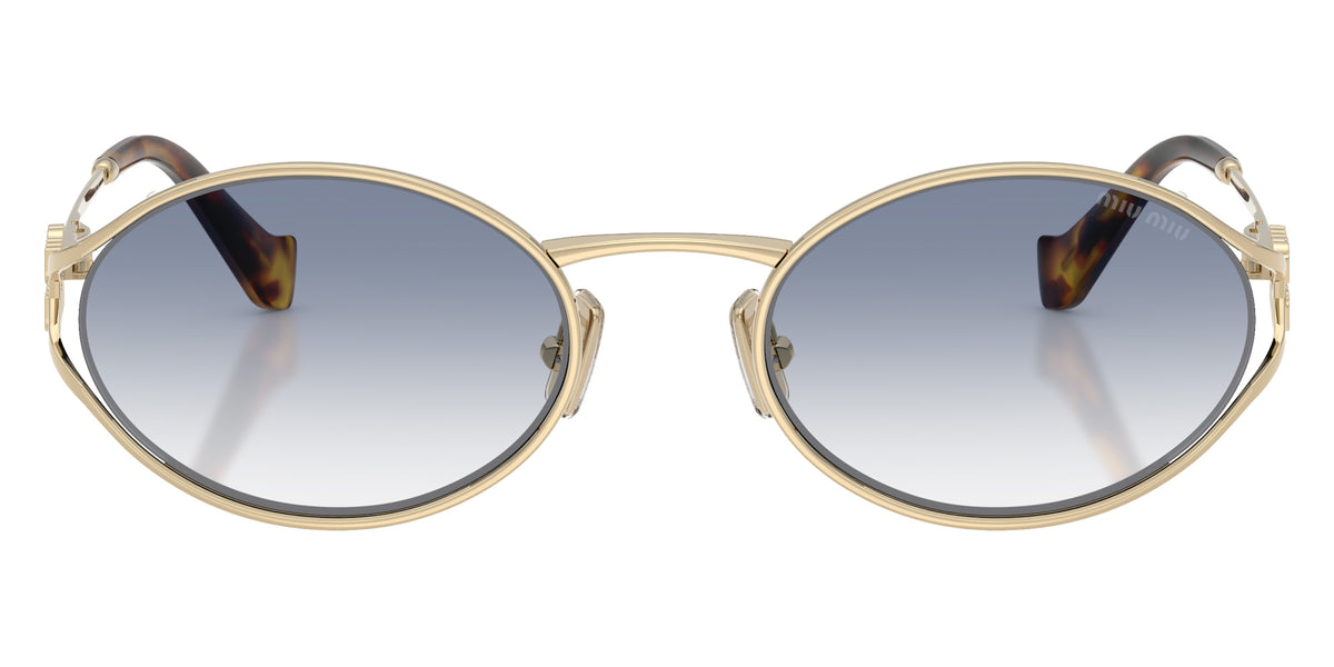 Miu Miu® MU 52YS Sunglasses MU 52YS ZVN80O 54 - Pale Gold