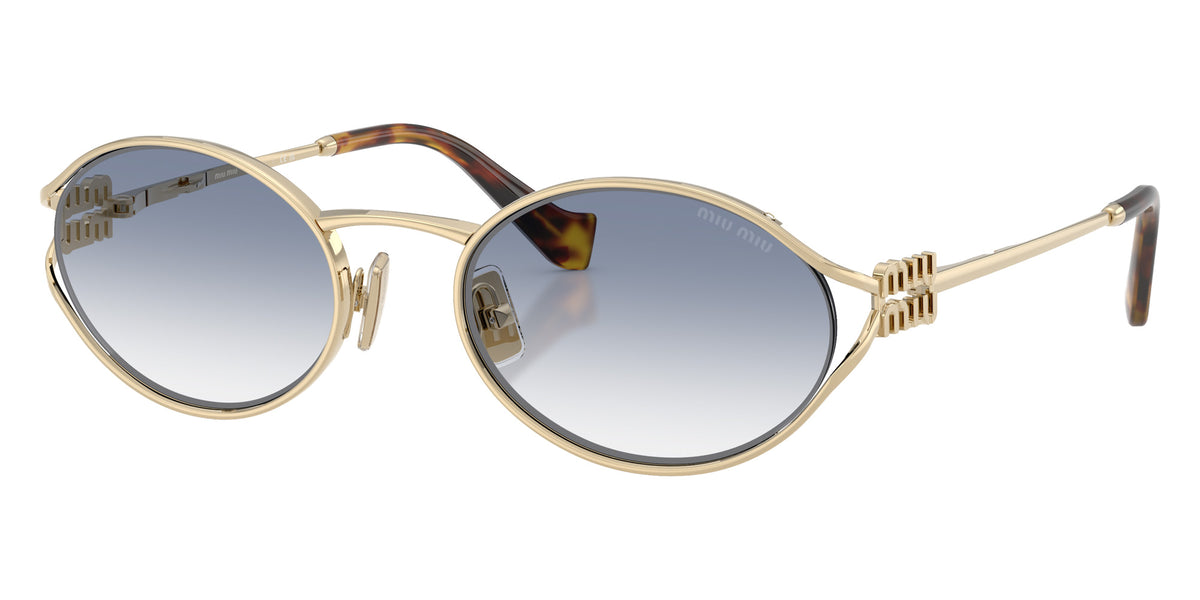 Miu Miu® MU 52YS Sunglasses MU 52YS ZVN80O 54 - Pale Gold