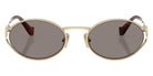 Miu Miu® MU 52YS Sunglasses MU 52YS ZVN80Q 54 - Pale Gold