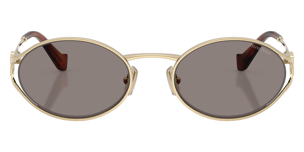 Miu Miu® MU 52YS Sunglasses MU 52YS ZVN80Q 54 - Pale Gold