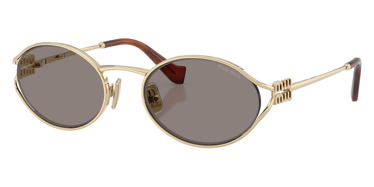 Miu Miu® MU 52YS Sunglasses MU 52YS ZVN80Q 54 - Pale Gold