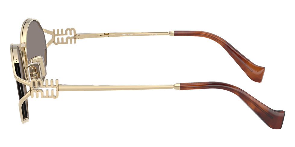 Miu Miu® MU 52YS Sunglasses MU 52YS ZVN80Q 54 - Pale Gold