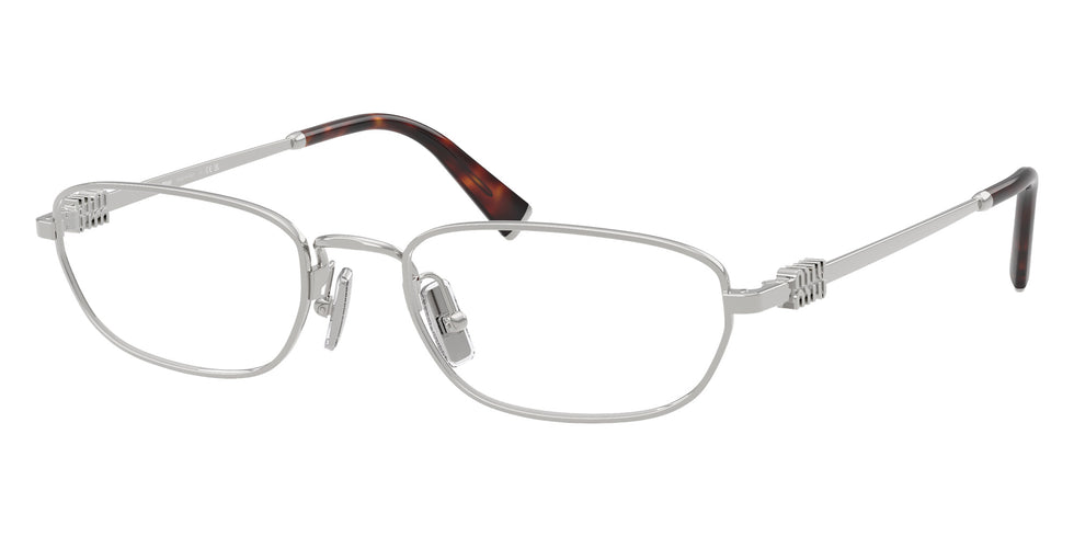 Miu Miu® MU 52ZV Eyeglasses MU 52ZV 1BC1O1 53 - Silver