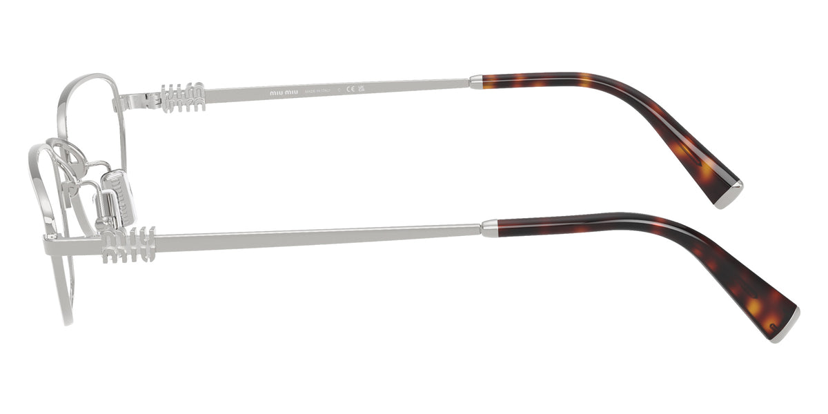Miu Miu® MU 52ZV Eyeglasses MU 52ZV 1BC1O1 53 - Silver