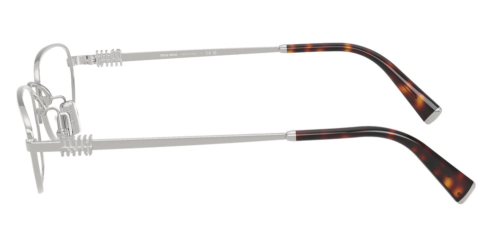 Miu Miu® MU 52ZV Eyeglasses MU 52ZV 1BC1O1 53 - Silver