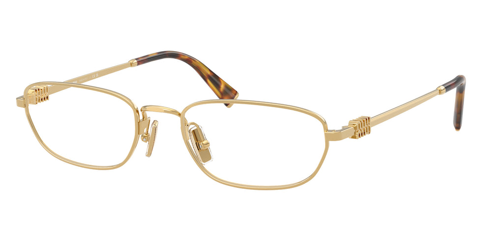 Miu Miu® MU 52ZV Eyeglasses MU 52ZV 5AK1O1 53 - Gold