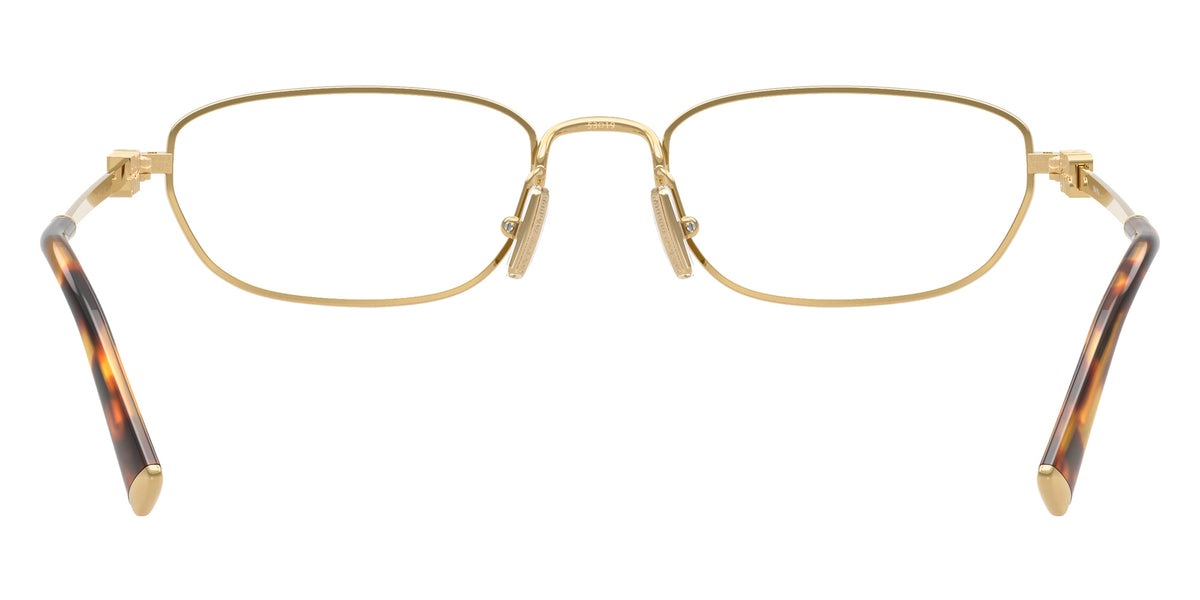 Miu Miu® MU 52ZV Eyeglasses MU 52ZV 5AK1O1 53 - Gold