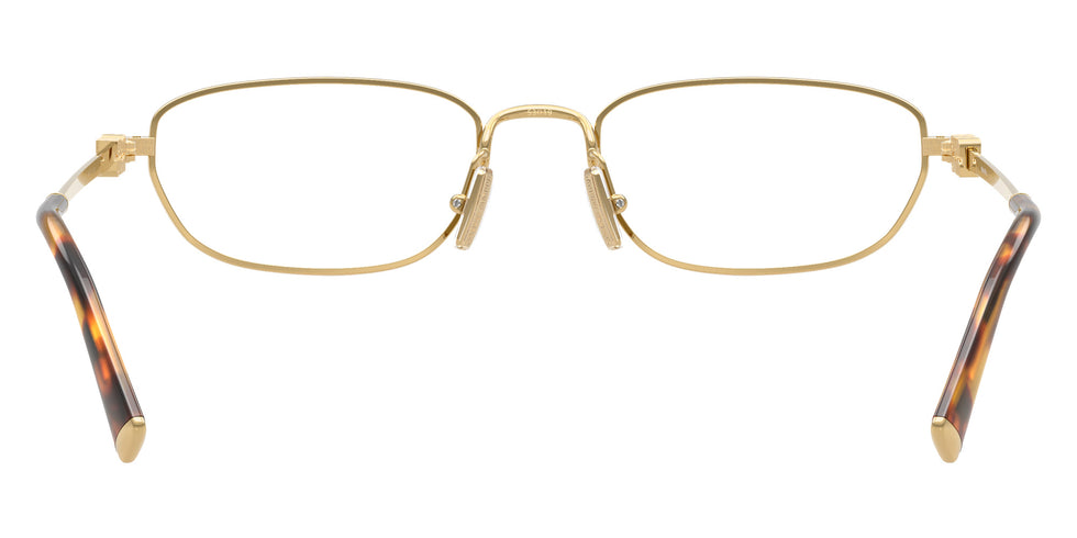 Miu Miu® MU 52ZV Eyeglasses MU 52ZV 5AK1O1 53 - Gold