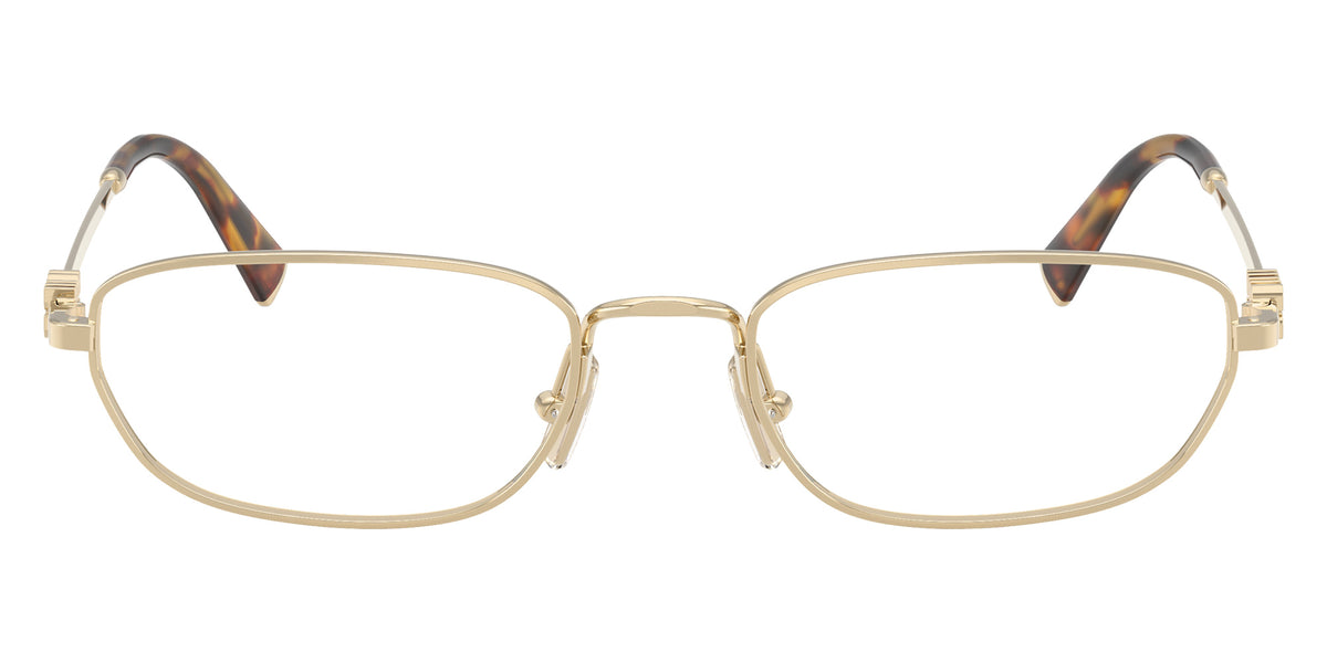 Miu Miu® MU 52ZV Eyeglasses MU 52ZV ZVN1O1 53 - Pale Gold