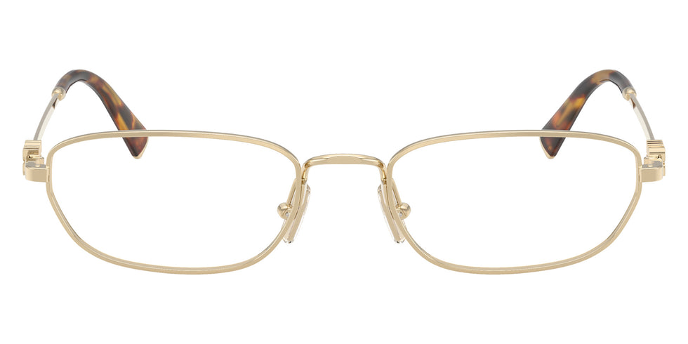 Miu Miu® MU 52ZV Eyeglasses MU 52ZV ZVN1O1 53 - Pale Gold