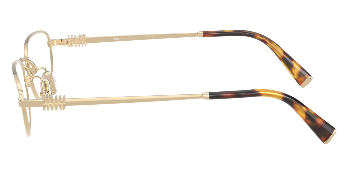 Miu Miu® MU 52ZV Eyeglasses MU 52ZV ZVN1O1 53 - Pale Gold